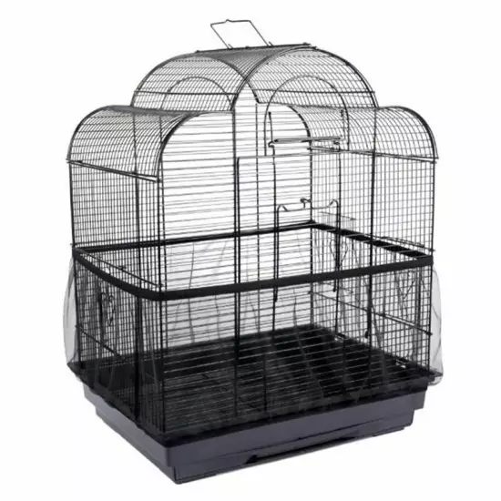 Bird Cage Catcher Guard Birdcage Cover Nylon Mesh Net for Parrot Parakeet