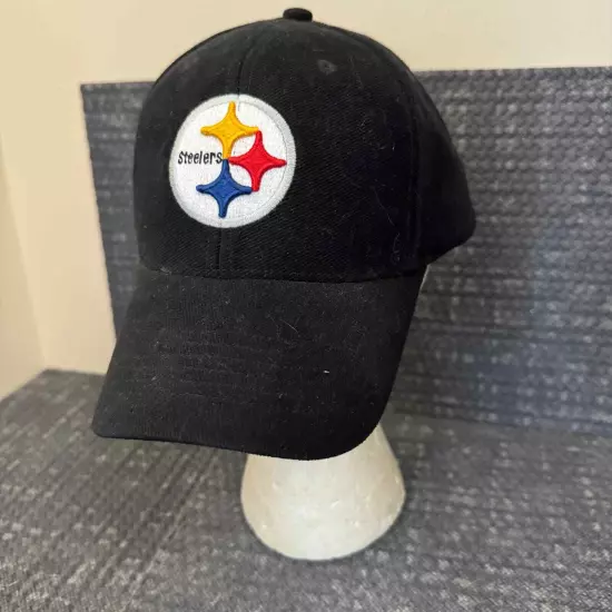 Pittsburg Steelers NFL Rebox Black Hat Unisex One Size Fits Most