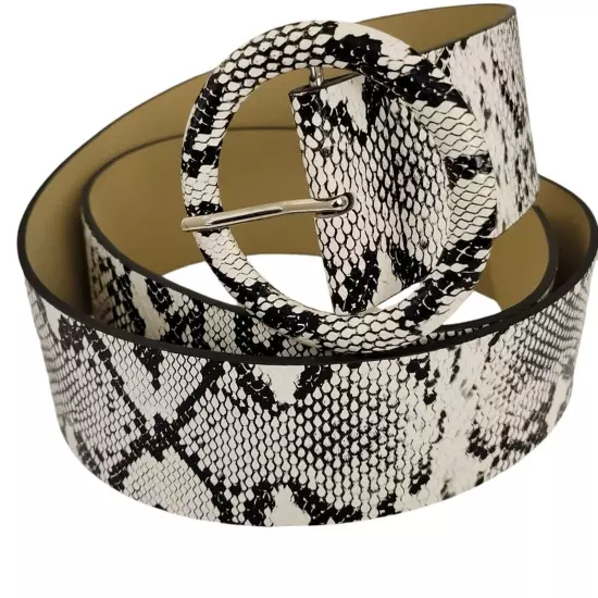 Free Press Accessories Snake Print Belt Size L