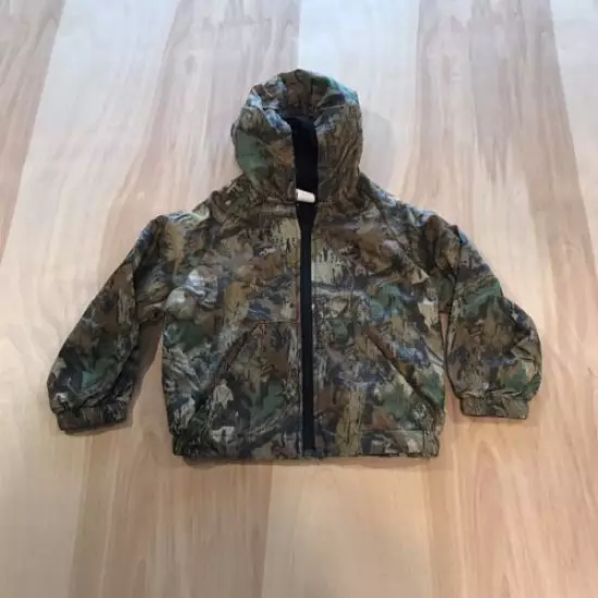 Toddler Jordan Lee Originals Camo Jacket Full Zip Pocket Hooded Boy Size 2/3