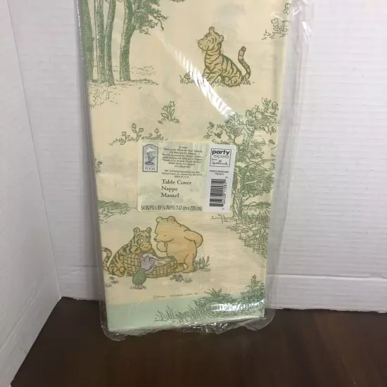 Classic Winnie the Pooh Baby Shower Party Supplies Hallmark Banner Plates For 8