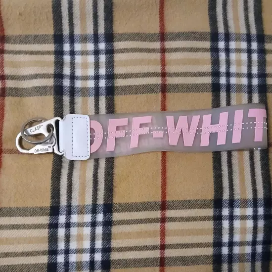 OFF-WHITE Keychain Lanyard Industrial Clasp