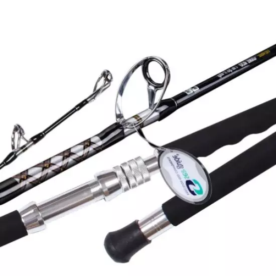 Big Game Spinning Boat Fishing Rod Pole 37-60 Kg Power High Carbon Super Hard S