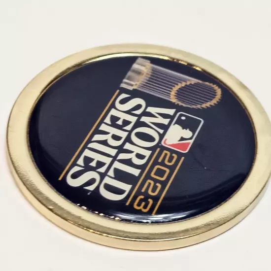 Major League Baseball Security And Enforcement Challenge Coin 2023 World Series 