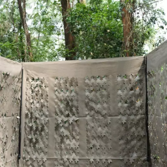 Ground Blind Hunting Hiding Deer Duck Shooting Camouflage 5×10ft Caza a Ciegas