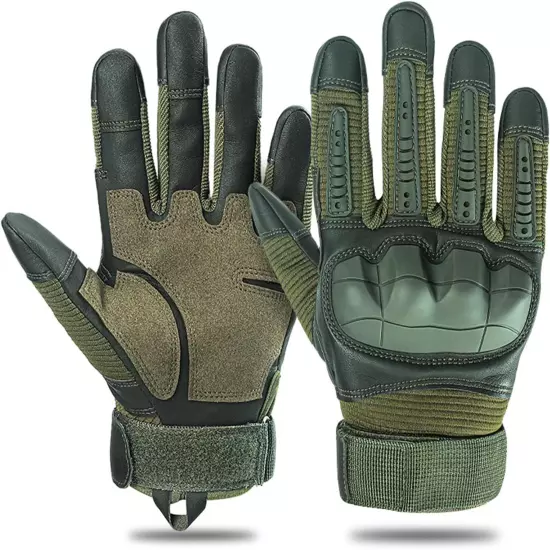 Touch Screen Bike Motorcycle Tactical Military Combat Airsoft Full Finger Gloves