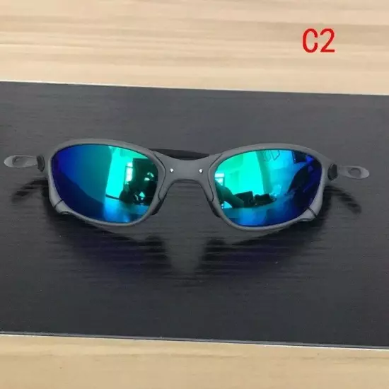 X Metal Juliet Cyclops Sunglasses UV 400 Ruby Polarized Glass Titanium Goggles.