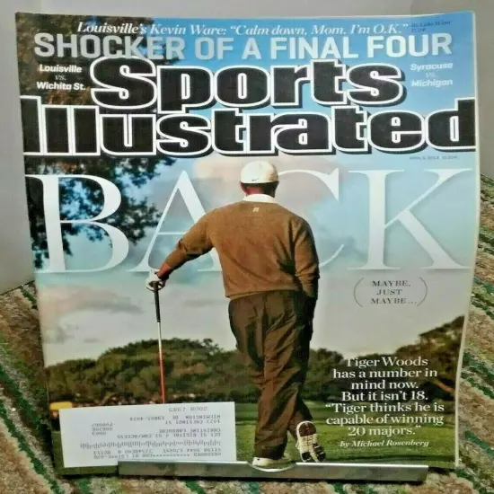 Sports Illustrated Magazine April 2013 Tiger Woods Golf