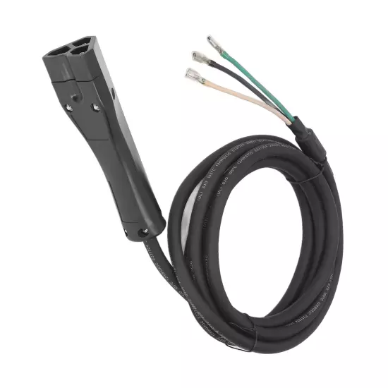 ・ Charger Plug with Cable 604321 48V 3 Pins ABS for EZGO RXV 2008‑Up Ele