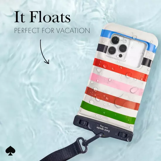 IP68 Floating Waterproof Phone Pouch - Adventure Stripe