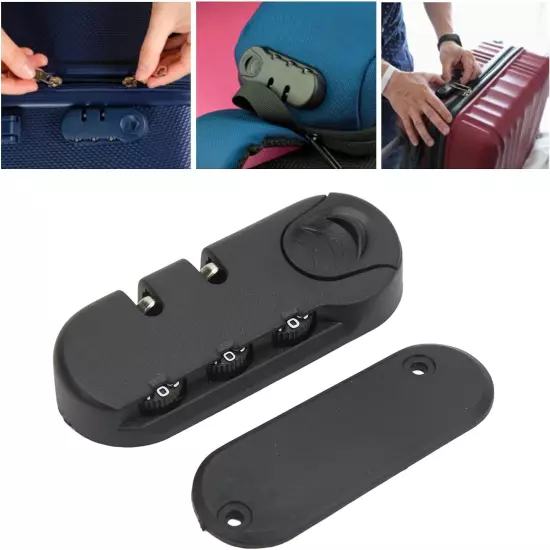 Luggage Password Lock, 3 Digit Password High Security Frosted Texture Code Combi