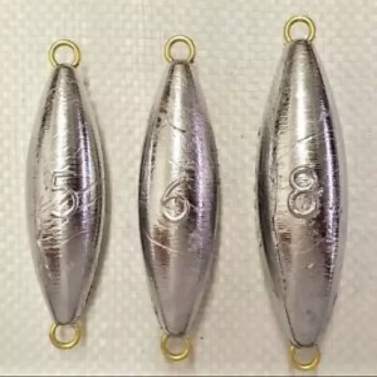 (21) 5,6,8oz Torpedo Fishing Weight Combo (7 of each sinker) - Free Shipping!!