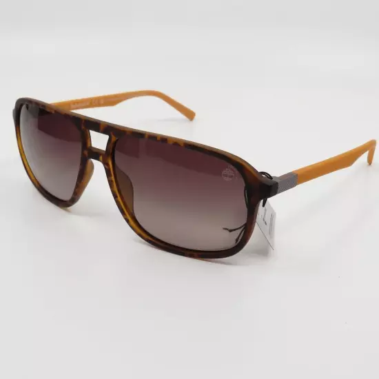 Timberland New Polarized TB9200/S 52H Tortoise/Brown Gradient Aviator Sunglasses