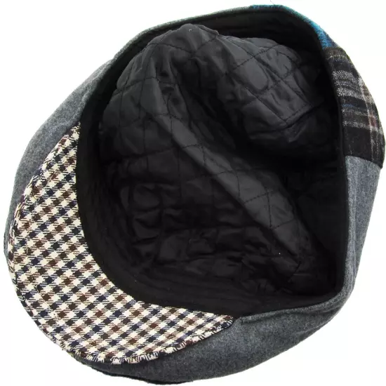 Mens Ivy Hat Golf Driving Ascot Winter Flat Cabbie Newsboy