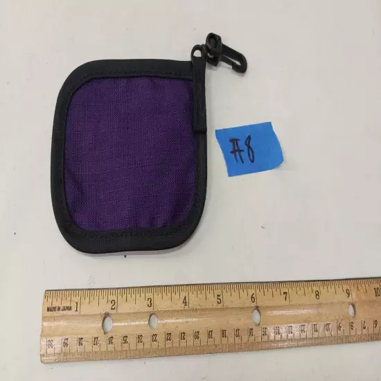 RETIRED NWOT TOM BIHN Micro Organizer Pouch Purple Canvas Extremely Rare #8