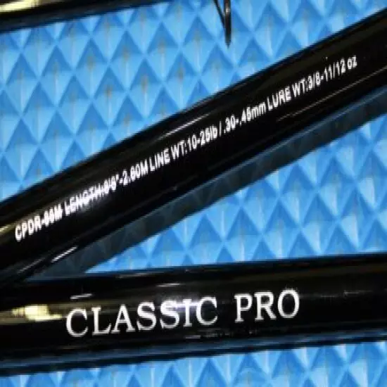 Okuma Classic Pro 8' 6" Rod & Magda MA30DLX LEFT HAND COMBO CPDR-86M Rod 4-Pack