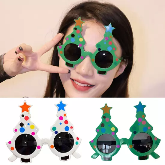 Christmas Glasses Funny Christmas Tree Glasses Toys for Adults And Children Cute