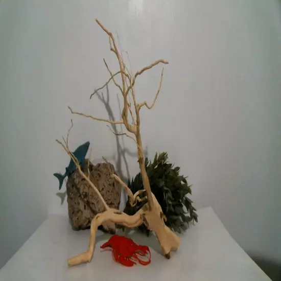 driftwood aquarium fish & reptiles 13x14" spiderwood root decor