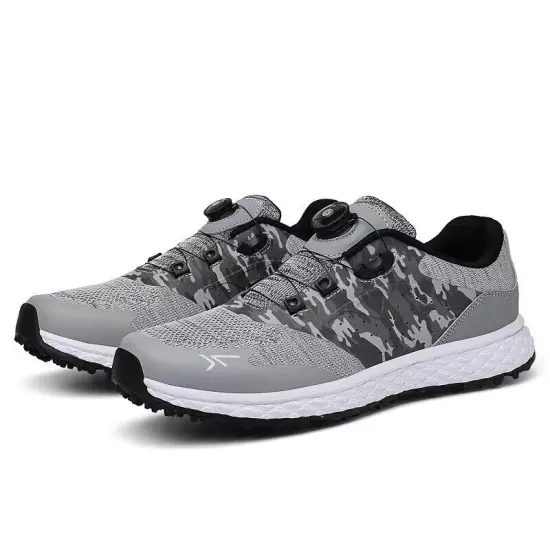 Professional Men's Golf Shoes Lightweight Golfer Shoes Outdoor Non-slip Sneakers