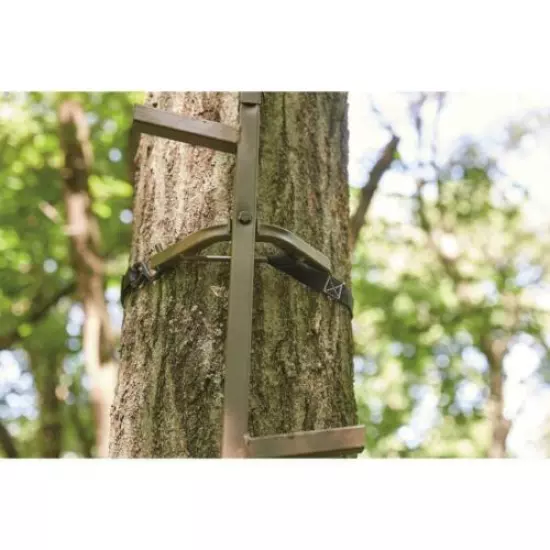 Climbing Sticks Tree Step Blind Tree Stand Outdoor 20 foot Steel Hunting Ladder