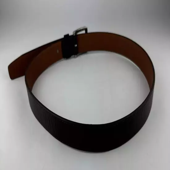 Boconi Leather Belt Men's Size 36 Brown 34013L/200