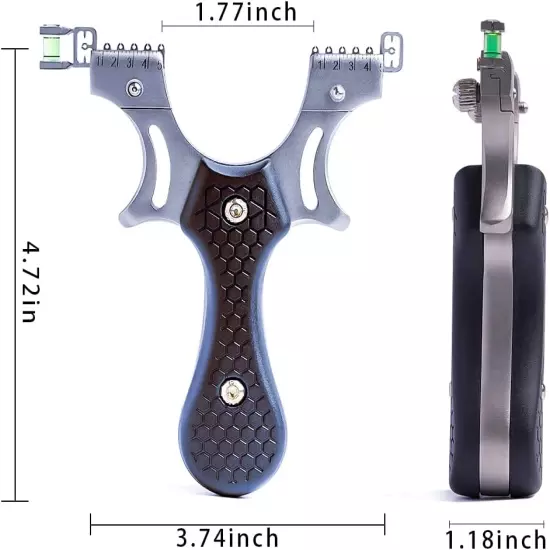 Slingshot Solid Slingshot Set for Hunting Professional Slingshots with 1 Ammo Po