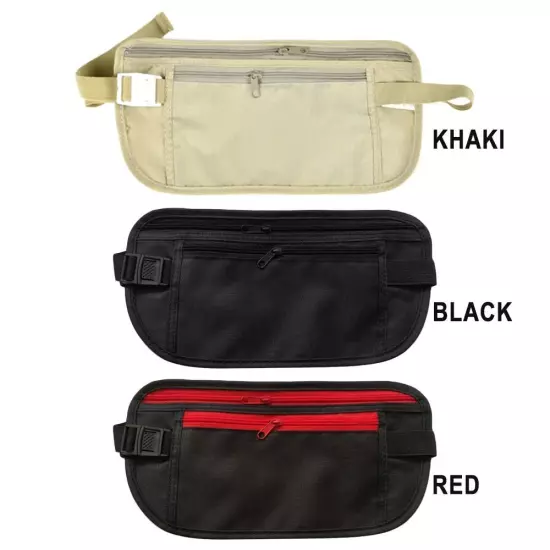 Useful Bags Waist Bags Wallet Passport Money Bag Travel Pouch Waist Belt Bag