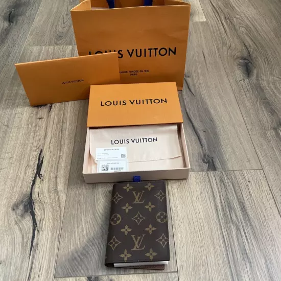 NEW Authentic Louis Vuitton Monogram Passport ID Holder Wallet Made In France