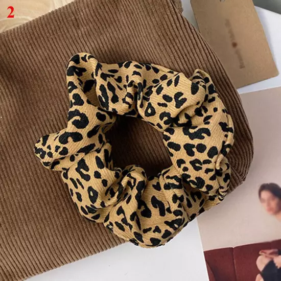 Polka Dot Hair Tie Zebra Pattern Hair Rope Scrunchies Ponytail Holder Hairband ❀