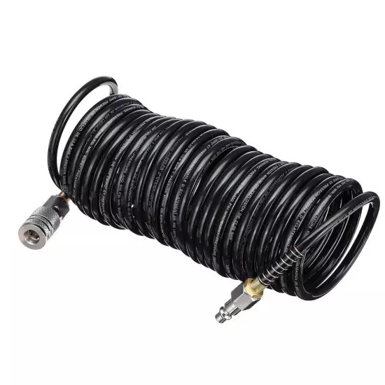 Long lasting and Sturdy Inflating Coil Air Hose Compressor with PE Material