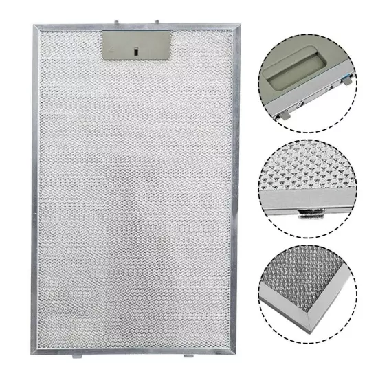 Cooker Hood Filters Metal Mesh Extractor Vent Filter 400 X 275 X 9mm Parts New