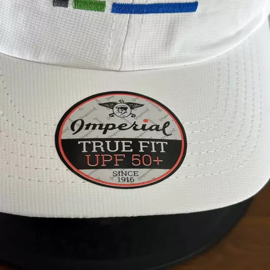 Imperial True Fit UPF 50+ NWT Adjustable Hat RSM Classic FedEx Cup Sea Island