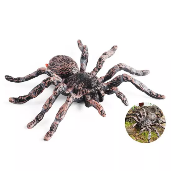 Realistic Plastic Spider Fake Insect Trickys Prank Joke Toys Halloween Props`