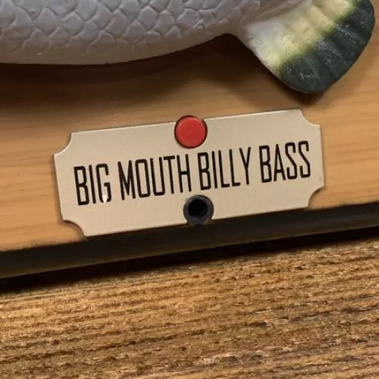 Vintage Big Mouth Billy Bass Christmas Holidays Singing Fish 1999 Gemmy TESTED