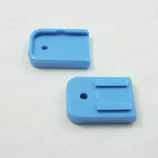 New Glock Magazine Dual Endplate Colorful Blue Base Plate Cover 2 Pieces Set 