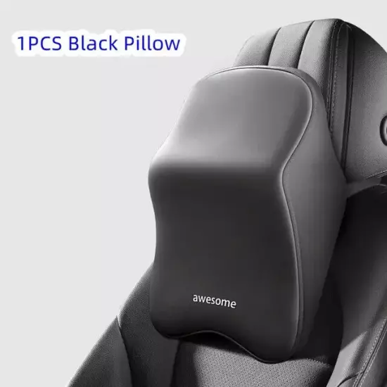 NEW Car Lumbar Back Support Headrest Neck Pillow Neck Pillows Car Seat Cushion