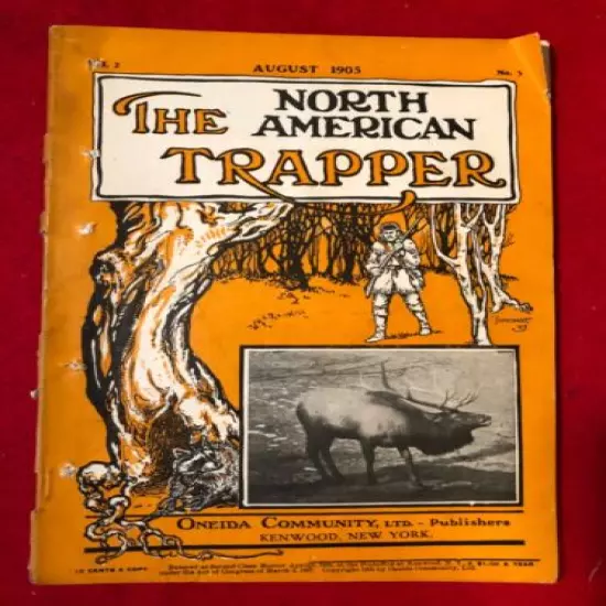 The North American Trapper Oneida Community Newhouse Triumph vintage traps rare