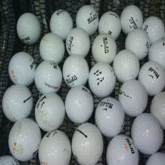 Nike MOJO Golf Balls - White - 100 golf balls - 3A/4A condition!