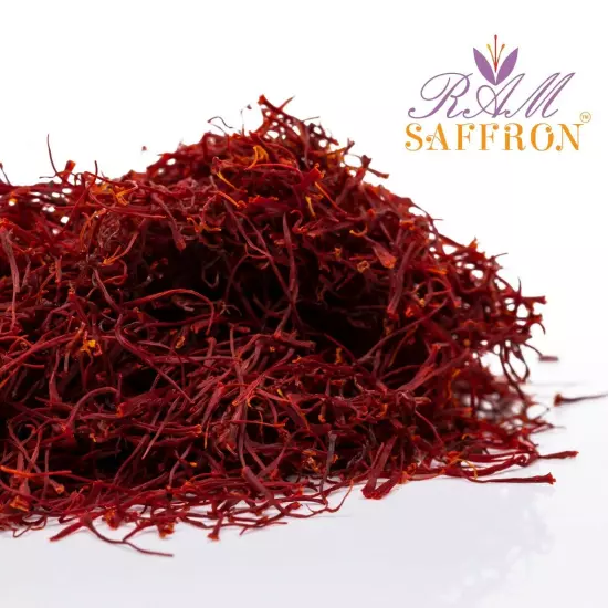 RAM Fresh Spanish Saffron Threads 4g - Grade A+ for Authentic Paella & Risotto