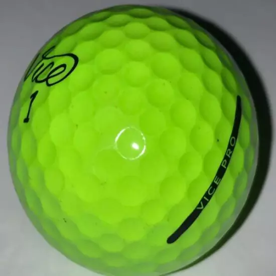 24 Neon Green Vice Pro & Pro Plus Mix Used Golf Balls AAAA (4A) 