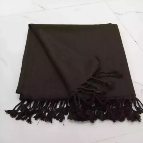 Afghan Patoo Blanket Wool Shawl Patu Handmade Warm Solid Pashtun Mens Womens Hat