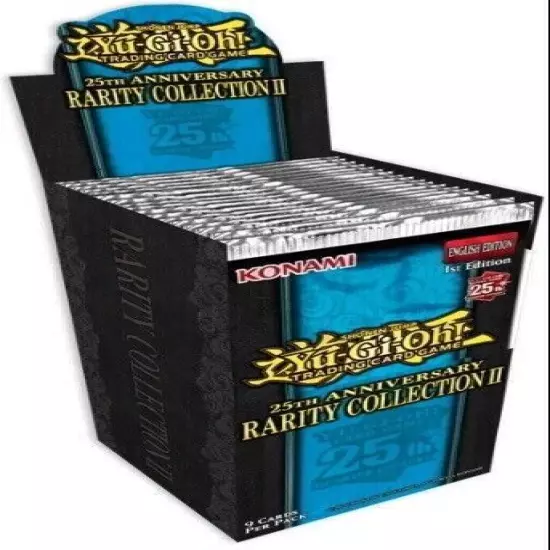 YuGiOh 25th Anniversary Rarity Collection II (2) Booster Box SEALED New