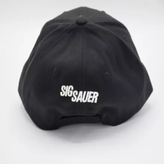 SIG SAUER SIG M17 HAT/BASEBALL CAP BLACK LOGO WITH LOGO ON FRONT/REAR BRAND NEW