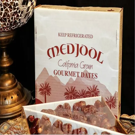 5-LB MEDJOOL DATES. FREE FAST SHIPPING. DATES MED-JUICY. FRESH CALIFORNIA DATES