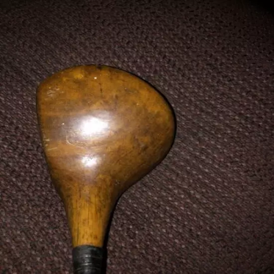 Antique Vintage Macgregor Smooth Face Golf Driver