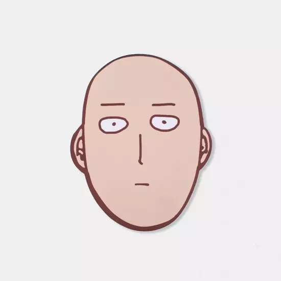 One Punch Man Saitama funny Mouse Pad - Fun Anime Mouse Mat, Non-Slip cartoon