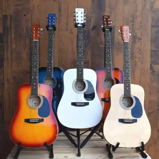 Nice Acoustic Guitar 41" Adult Size, 11 Colors ( Absolutely Free Shipping USA )