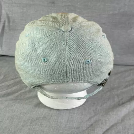 Ron Jon Hat Men Surf Shop Distressed Denium Strapback Hat Emblem