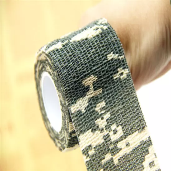 New 5pcs x Camo Tree Outdoor Hunting Camping Camouflage Stealth Tape Waterproof