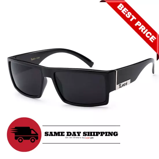 LOCS Hardcore Gangster Sunglasses Classic Lowrider Biker Cholo Designer Eyewear